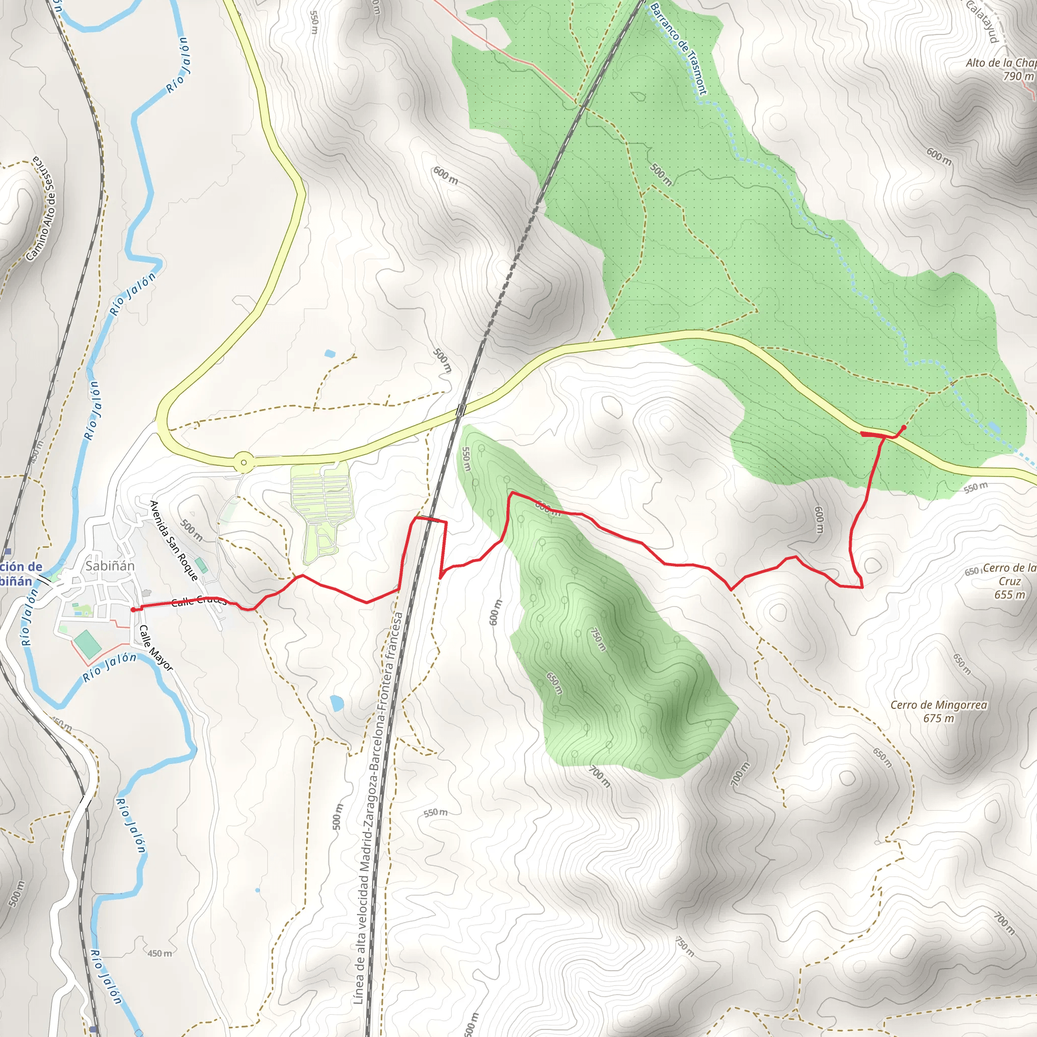 Hermitage and Tower of Sabinan SL Z 25 mobile static map