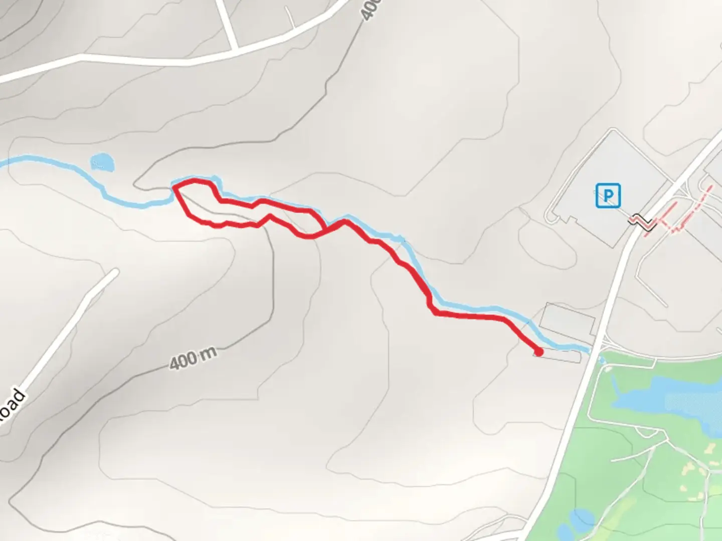 An image depicting the trail Woodland Trail Loop and its surrounding area.