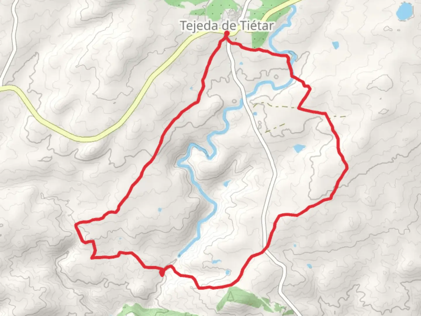 An image depicting the trail The Pontoons PR CC 79 and its surrounding area.