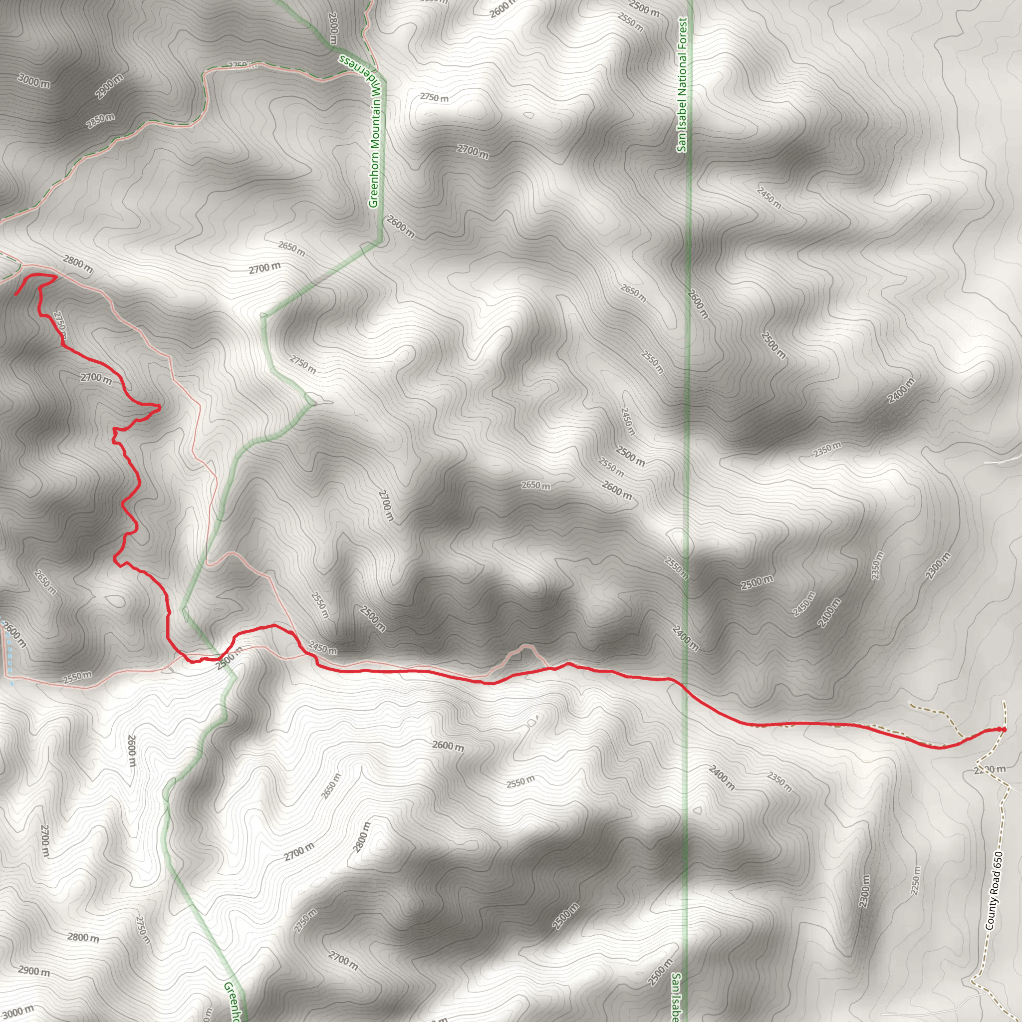 South Apache Trail mobile static map