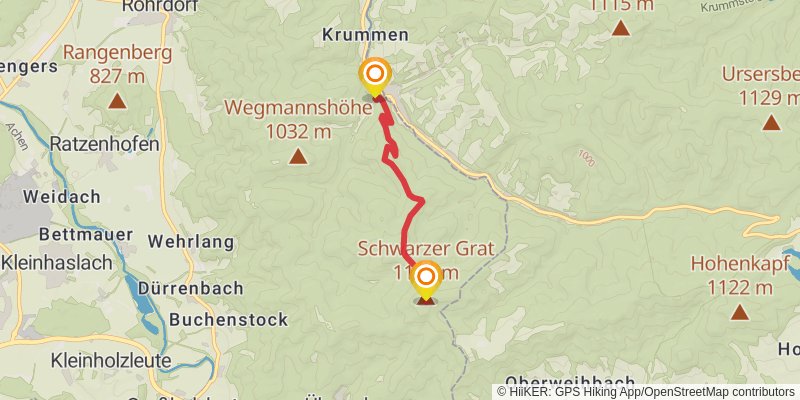 Wasserläufer - Route alt 4 Map