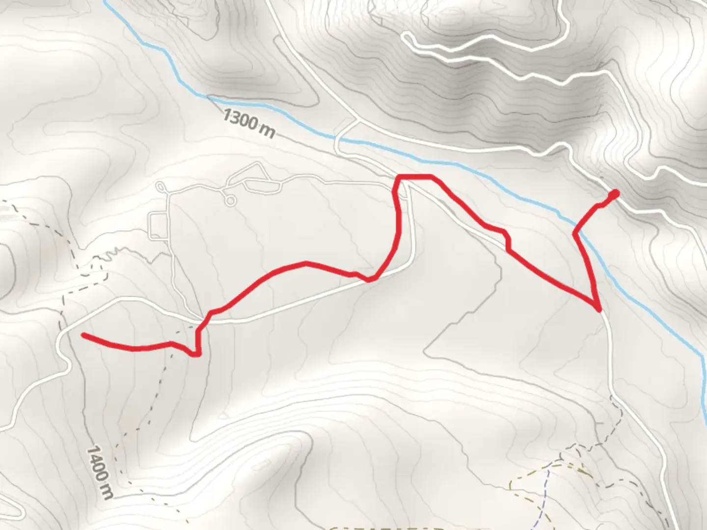 An image depicting the trail Bucky Trail and its surrounding area.