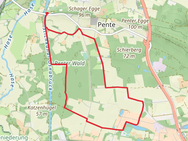 Schwarzer See via Horstweg