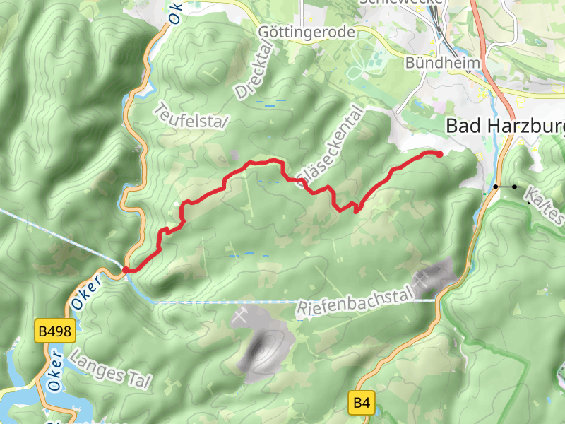 Romkerhall to Kaestestrasse via Harzklub Weg