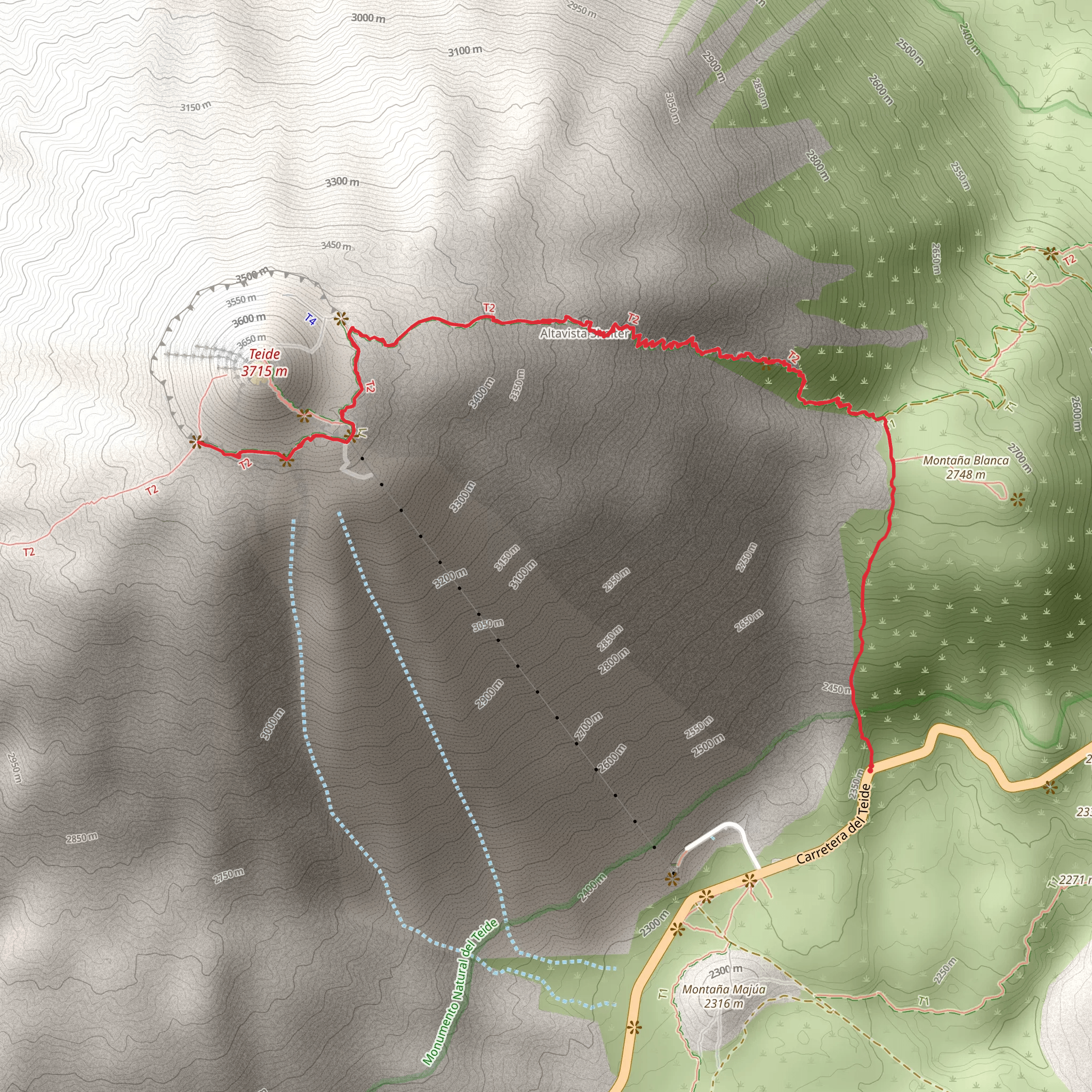 Mirador de Pico Viejo mobile static map