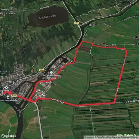 Stouwe Weg and Post Weg Loop