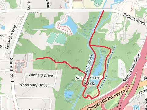 Sandy Creek Park Loop