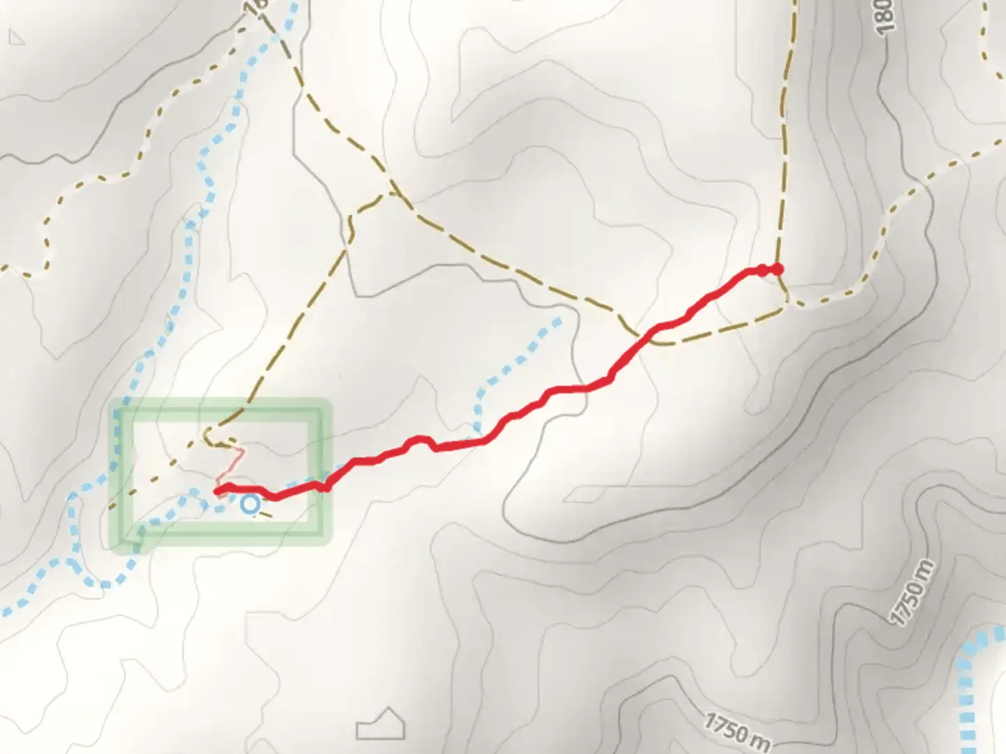 An image depicting the trail Cutthroat Castle Trail and its surrounding area.