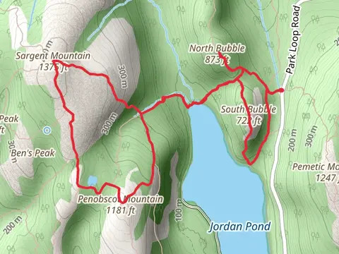 Sargent Mountain Loop - North and South Rubbles Loop