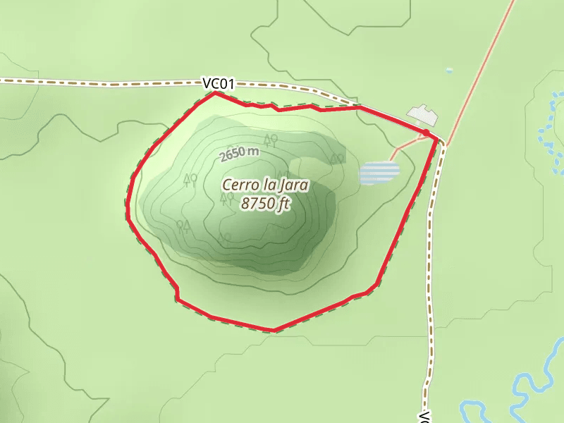 Cerro La Jara Loop Trail