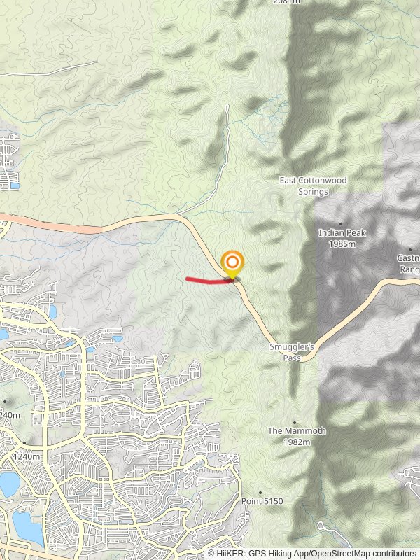 Grim Path Out and Back