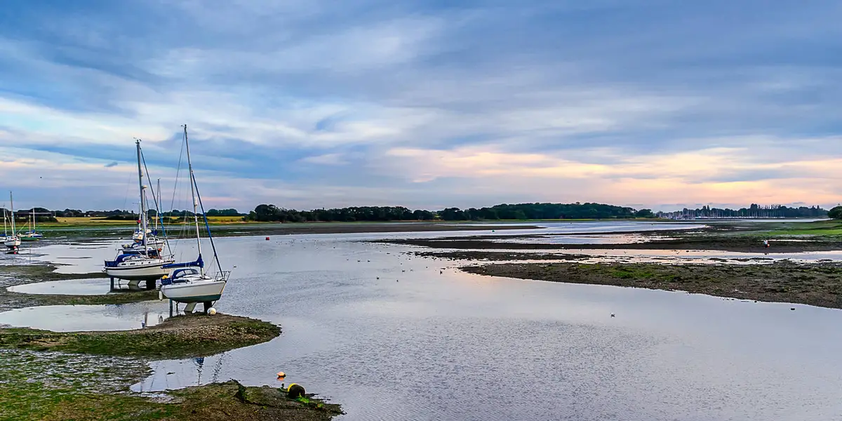 Dell Quay from Chichester Marina