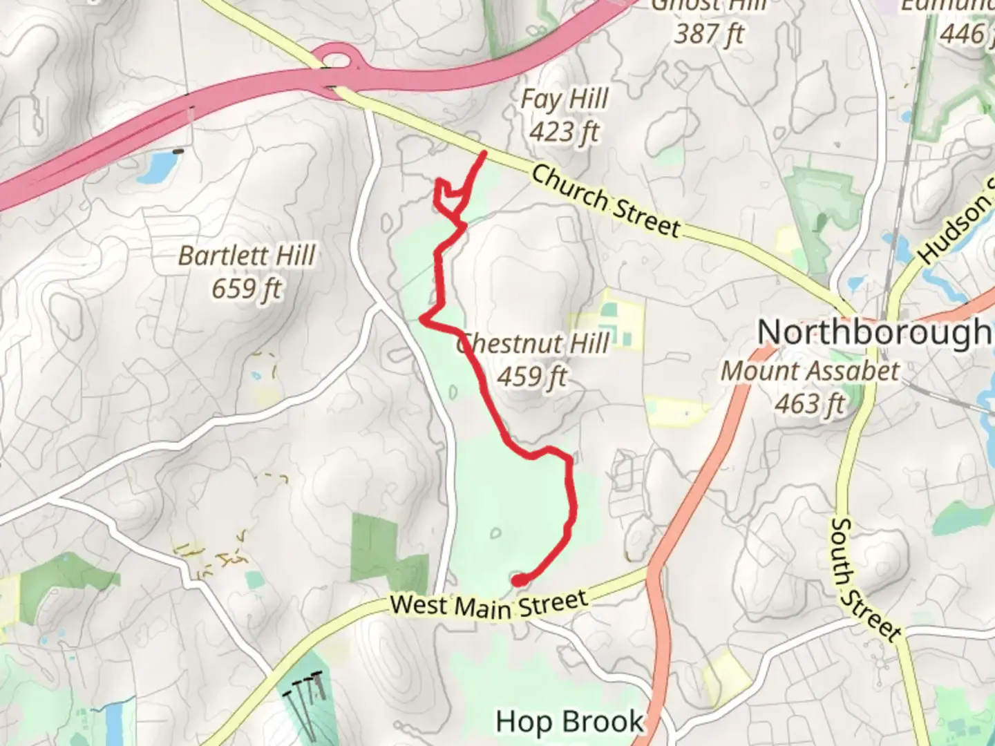An image depicting the trail Carney Park Trail and its surrounding area.