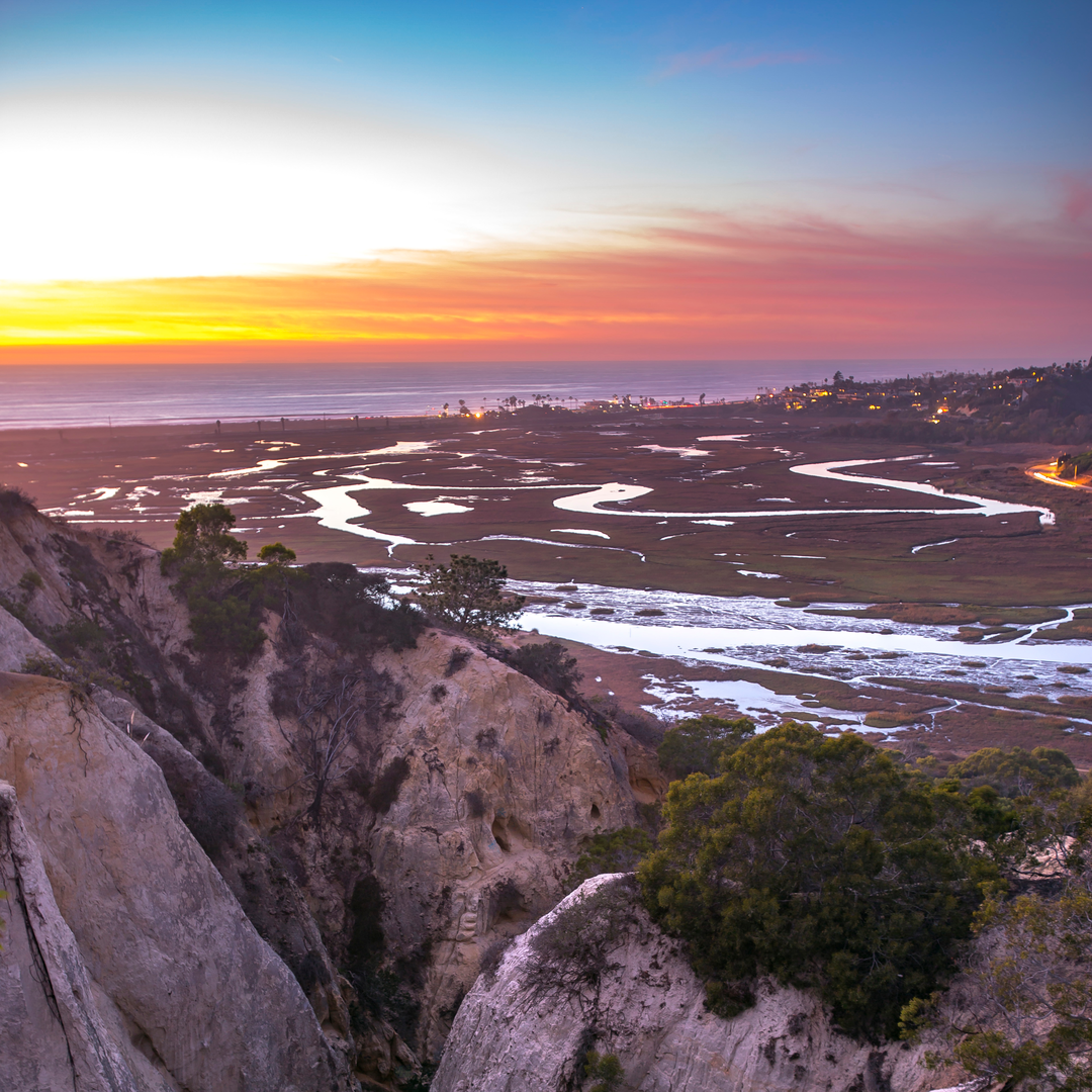 An image depicting the trail Sage Trail and Manchester Canyon Loop and its surrounding area.