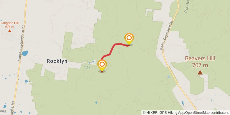 The Wallaby Track alt 4 Map