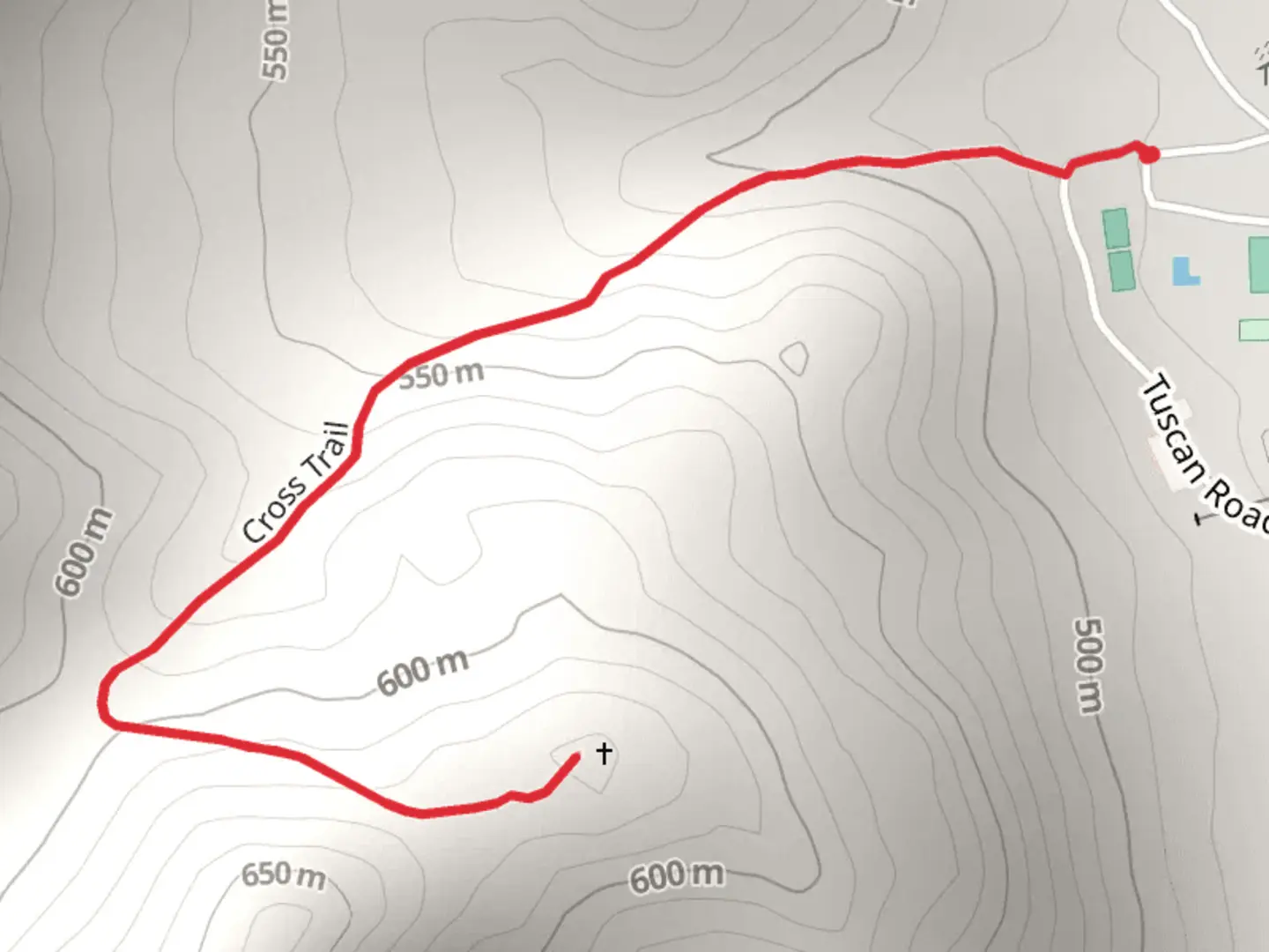 An image depicting the trail Walk from Foster Truck Trail and its surrounding area.