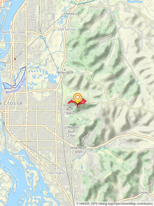 Compass - South and Grandad Bluff Loop