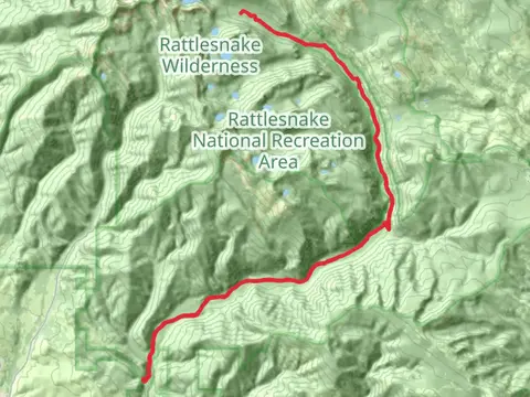 Wrangle Creek via Rattlesnake Trail