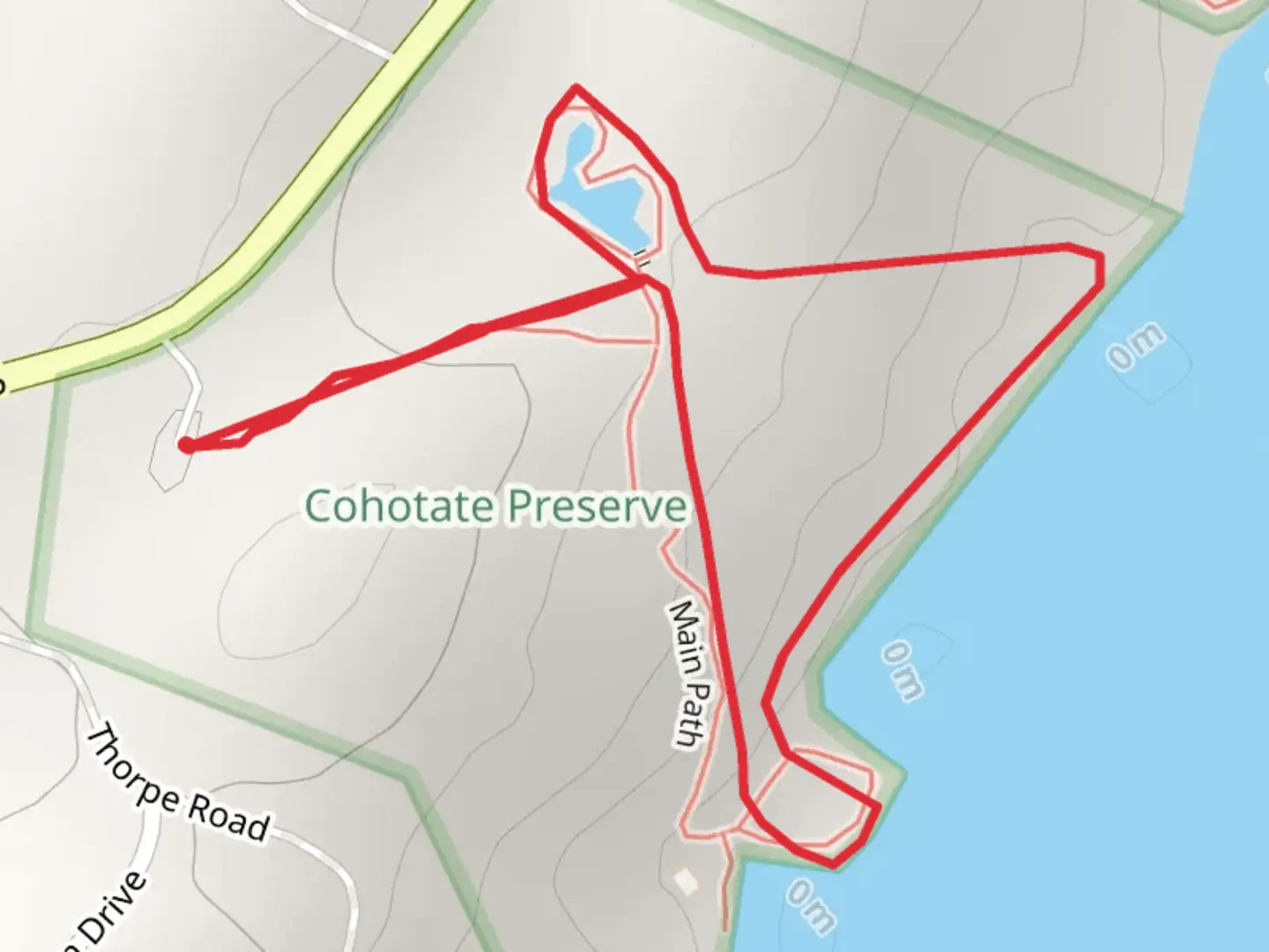 An image depicting the trail Tidal Flat and its surrounding area.