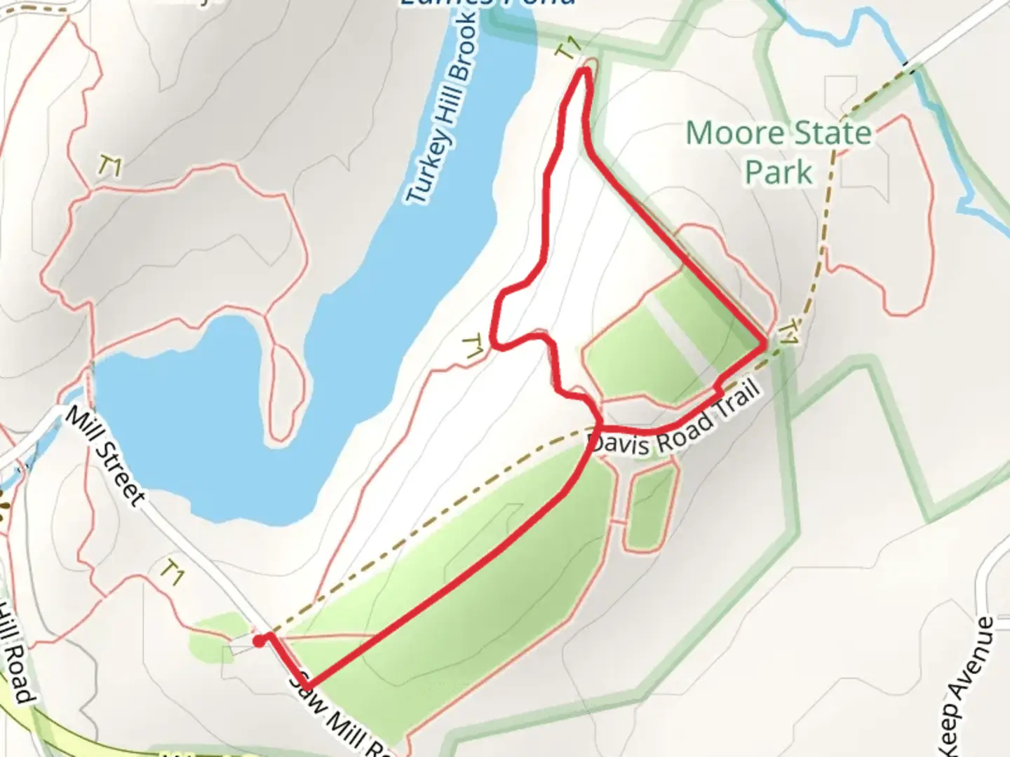 An image depicting the trail Laurel Hill Loop Trail and its surrounding area.