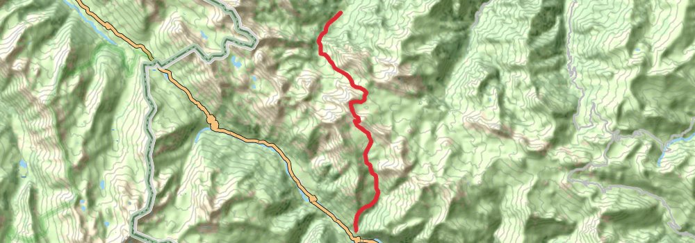 Via Alpina - Red Trail stage 120 Map