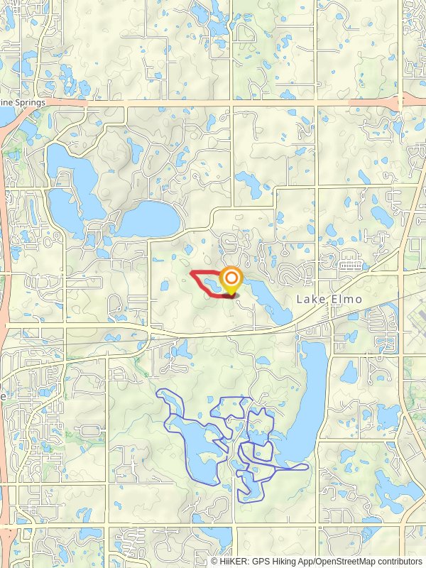 Sunfish Lake Park Loop