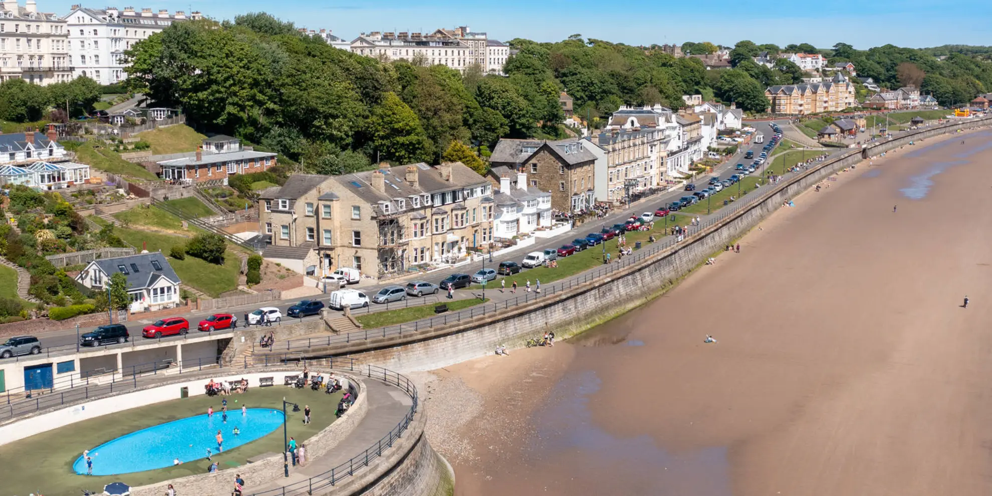 An image depicting the trail Camp Dale and Hunmanby from Filey and its surrounding area.