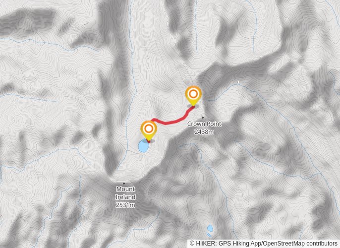 Baldy Lake #3 mobile static map