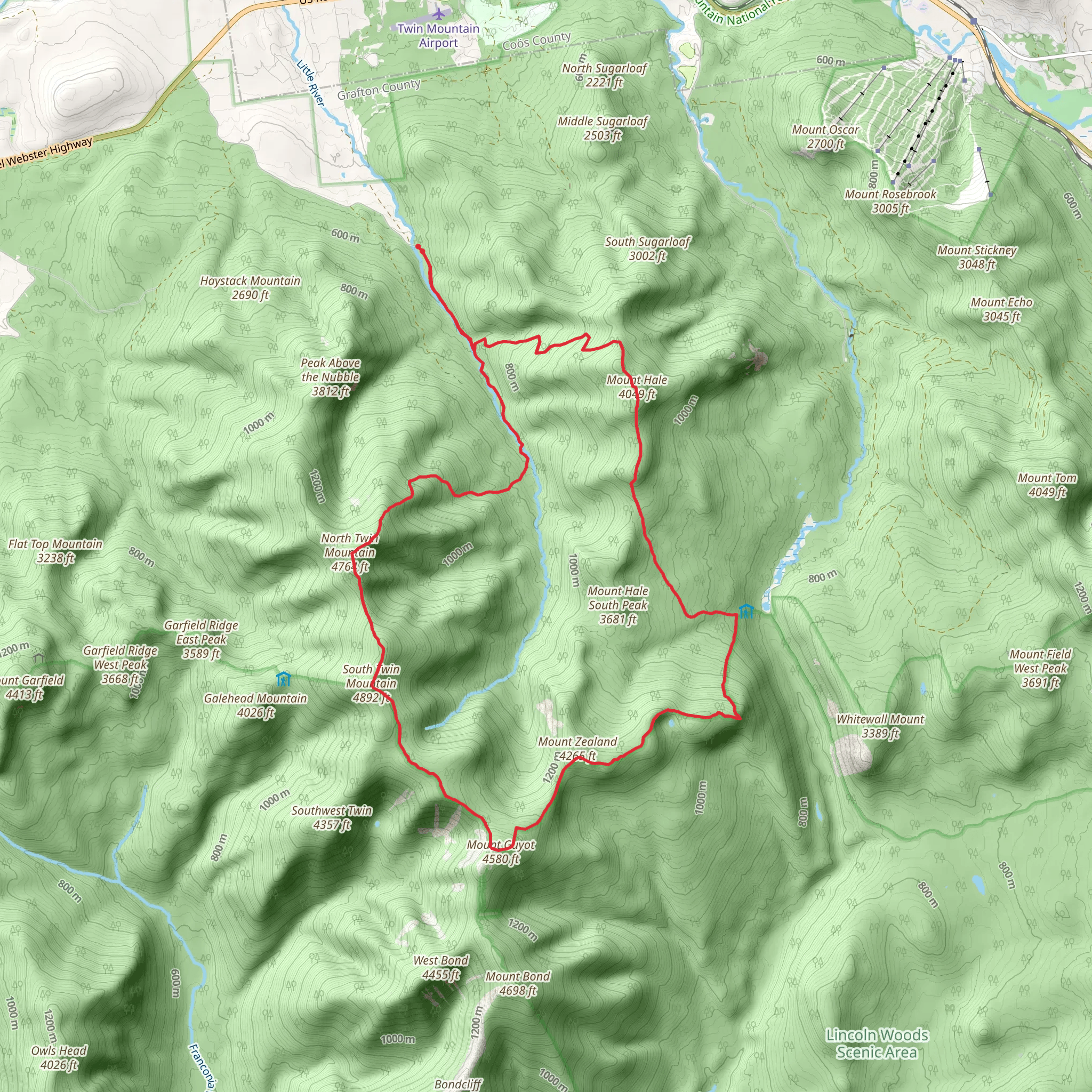 The Firewarden's Loop mobile static map