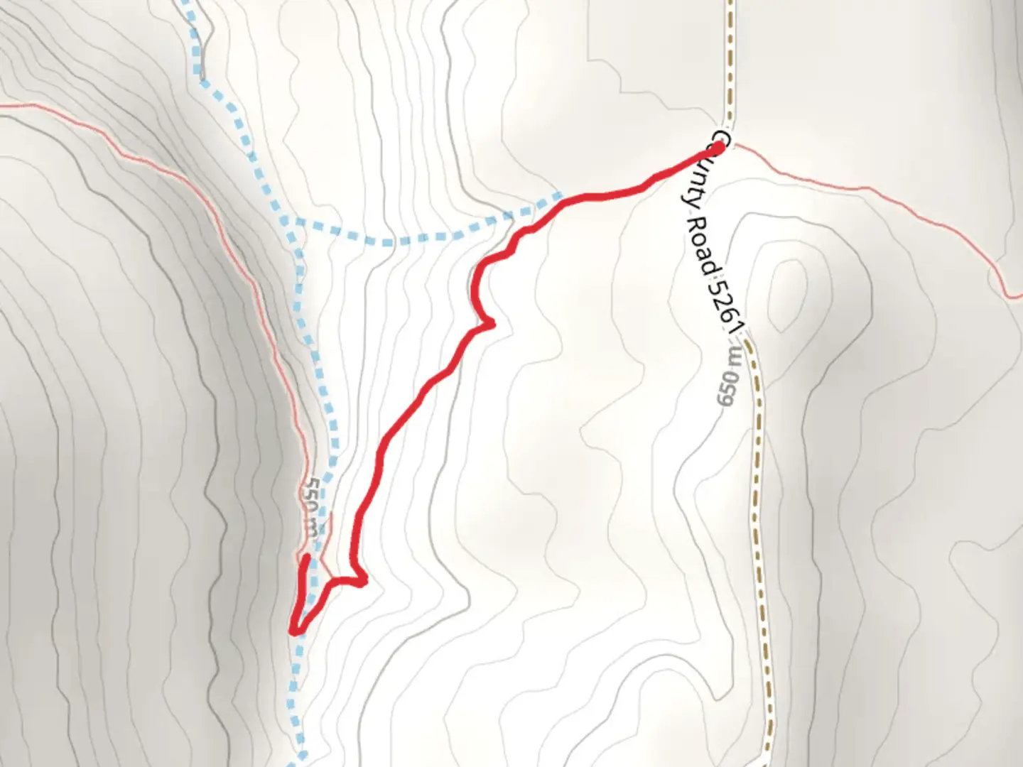 An image depicting the trail Ozark Highlands Short Trail - Forest Service Road 1404 and its surrounding area.