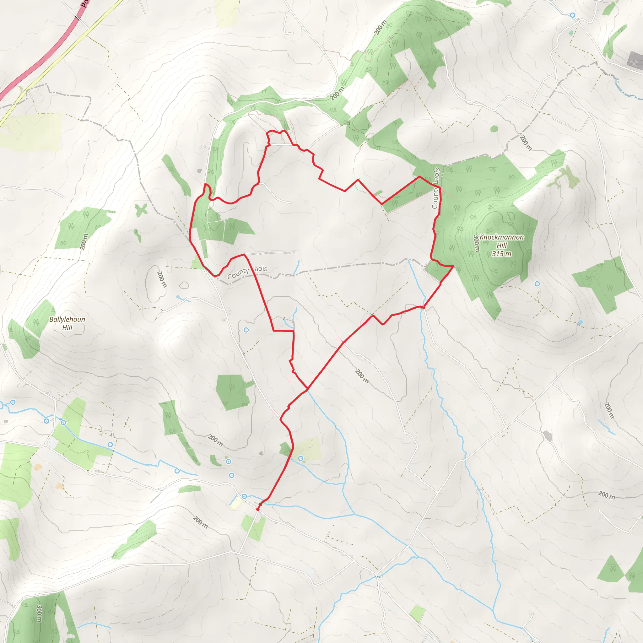 Gathabawn Loop mobile static map