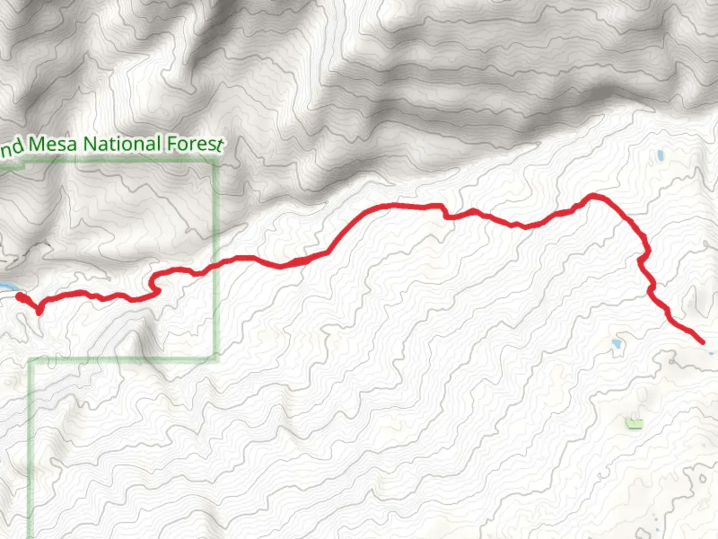 An image depicting the trail Cheevers Trail and its surrounding area.
