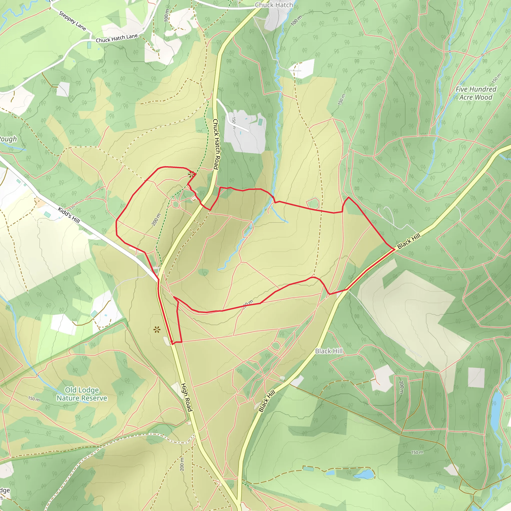 The Enchanted Place Loop mobile static map