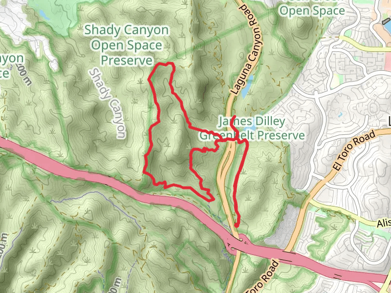 The Lake, Little Sycamore Canyon and Camarillo Loop Trail