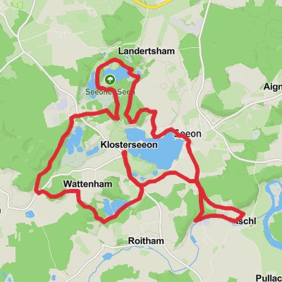 Bansee, Seeleiten See and Klostersee Loop mobile static map