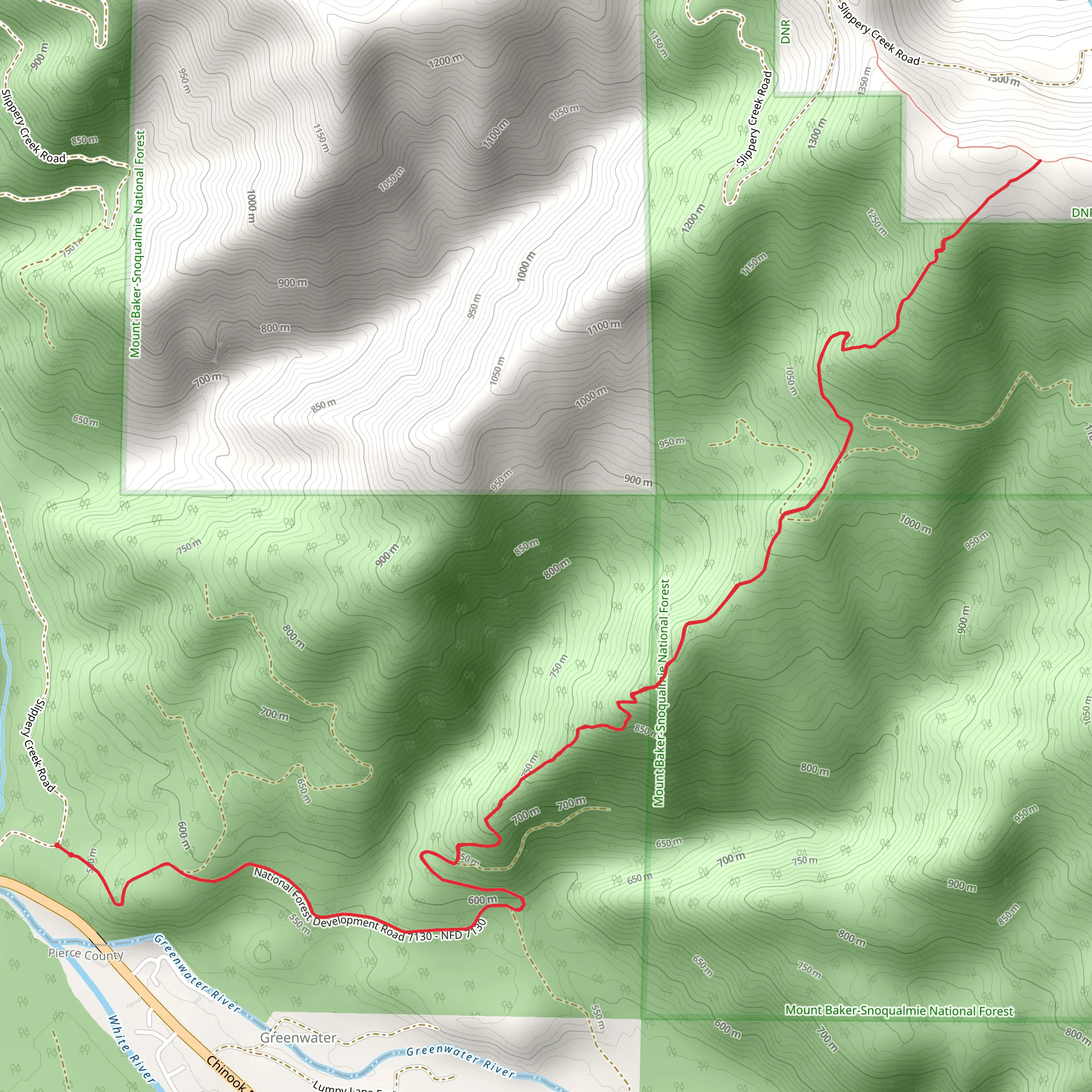 Christoff Trail mobile static map