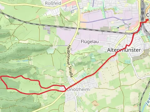 Burg Onolzheim Loop via Crailsheim