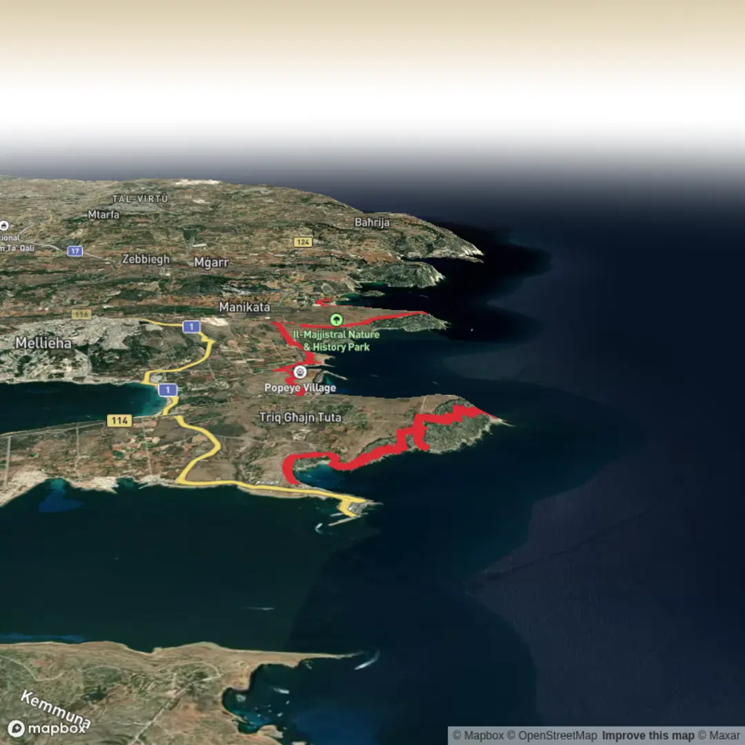 An image depicting the trail Top to Golden Bay and its surrounding area.