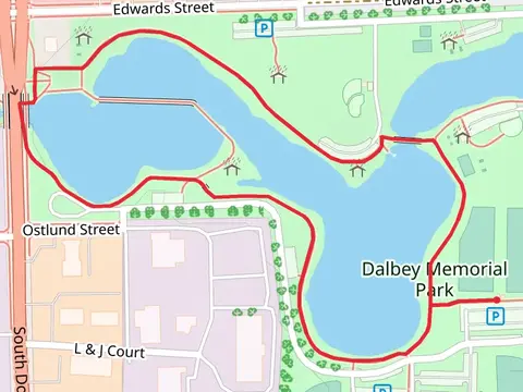 Gillette Fishing Lake Loop