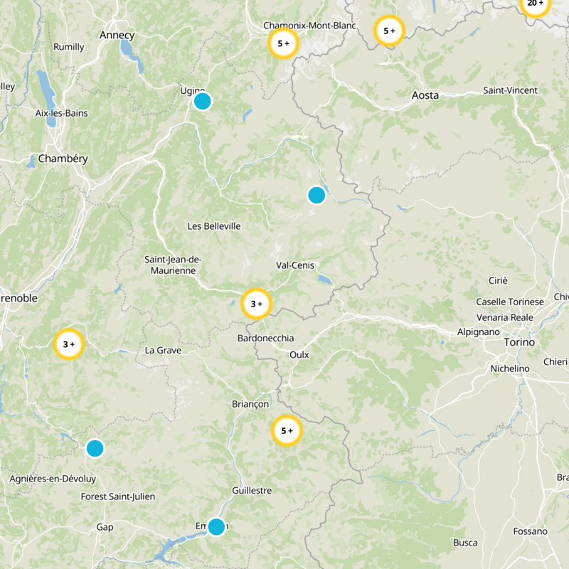 Lanslebourg-Mont-Cenis Static Map