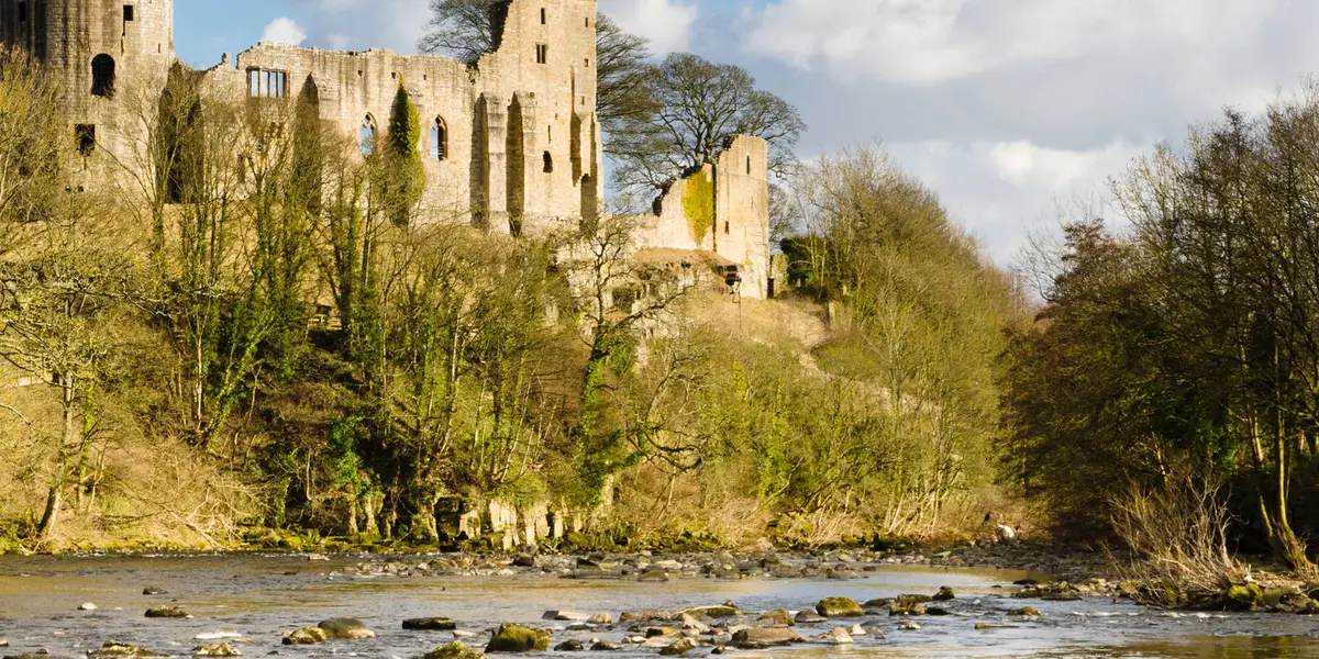 Barnard Castle - River Tees and Egglestone Abbey