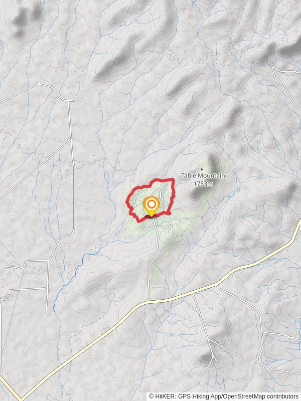 City of Rocks State Park Long Loop mobile static map
