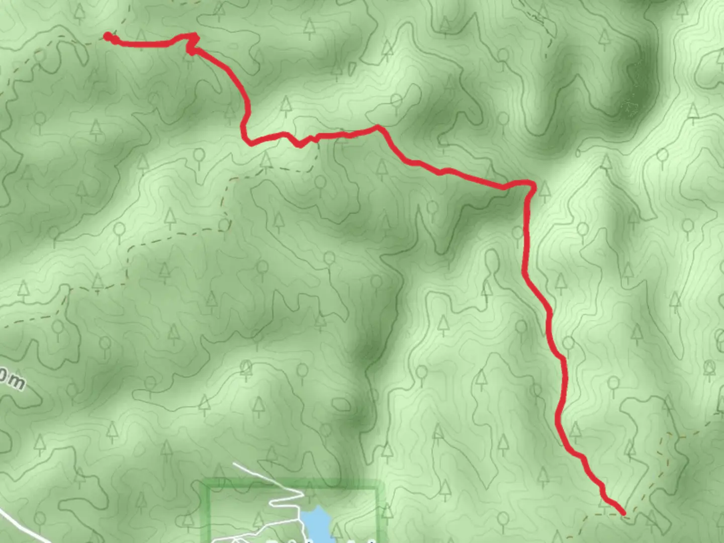 An image depicting the trail Hyster Trail and its surrounding area.
