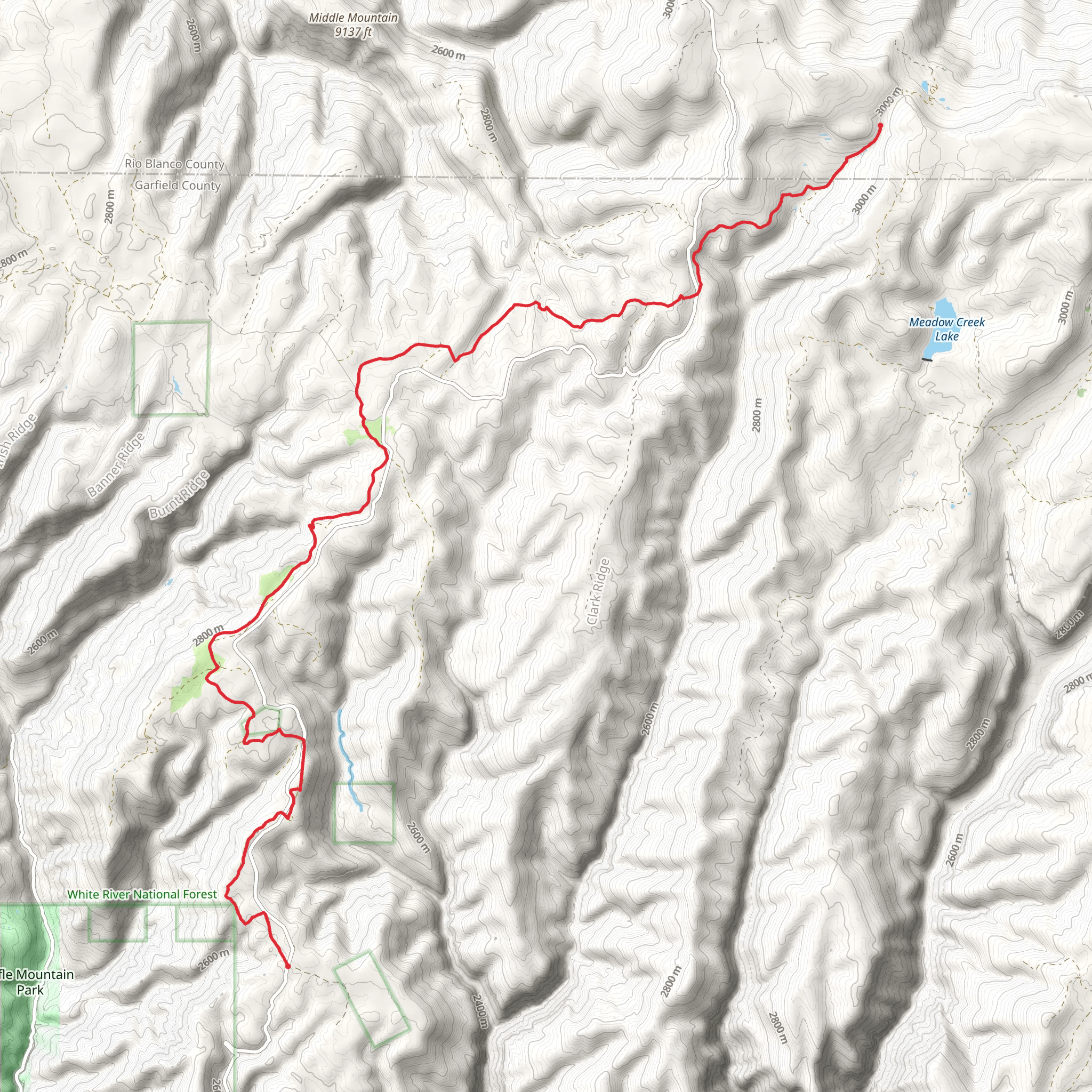 Fayville Trail mobile static map