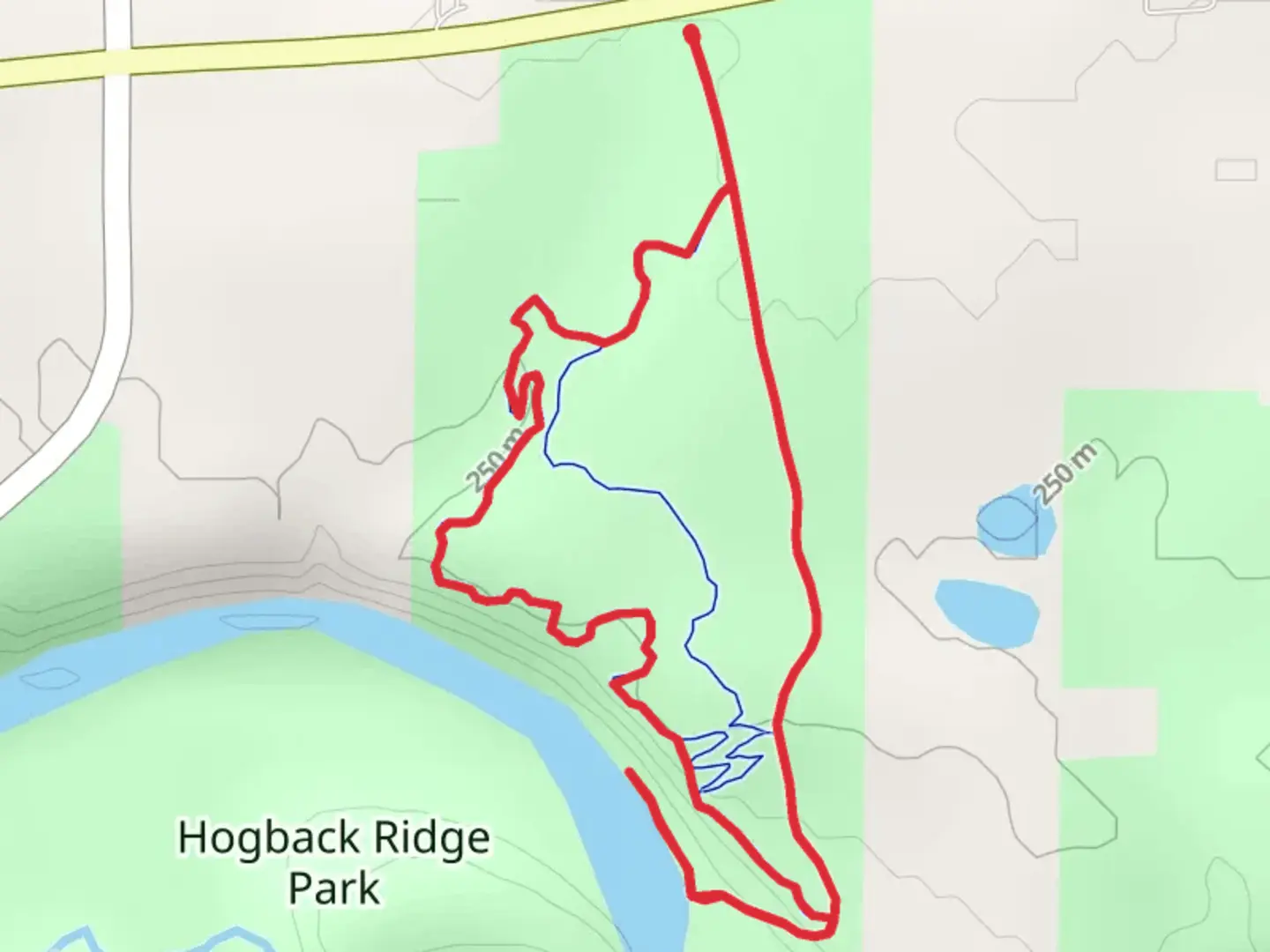 An image depicting the trail Grand River Loop Trail and its surrounding area.