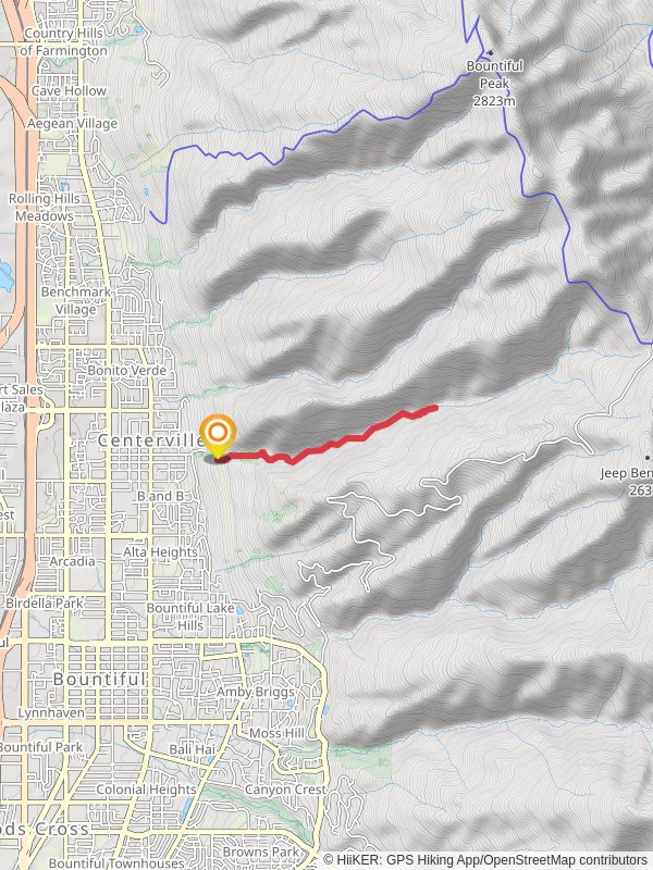 Deuel Creek Trail Out and Back