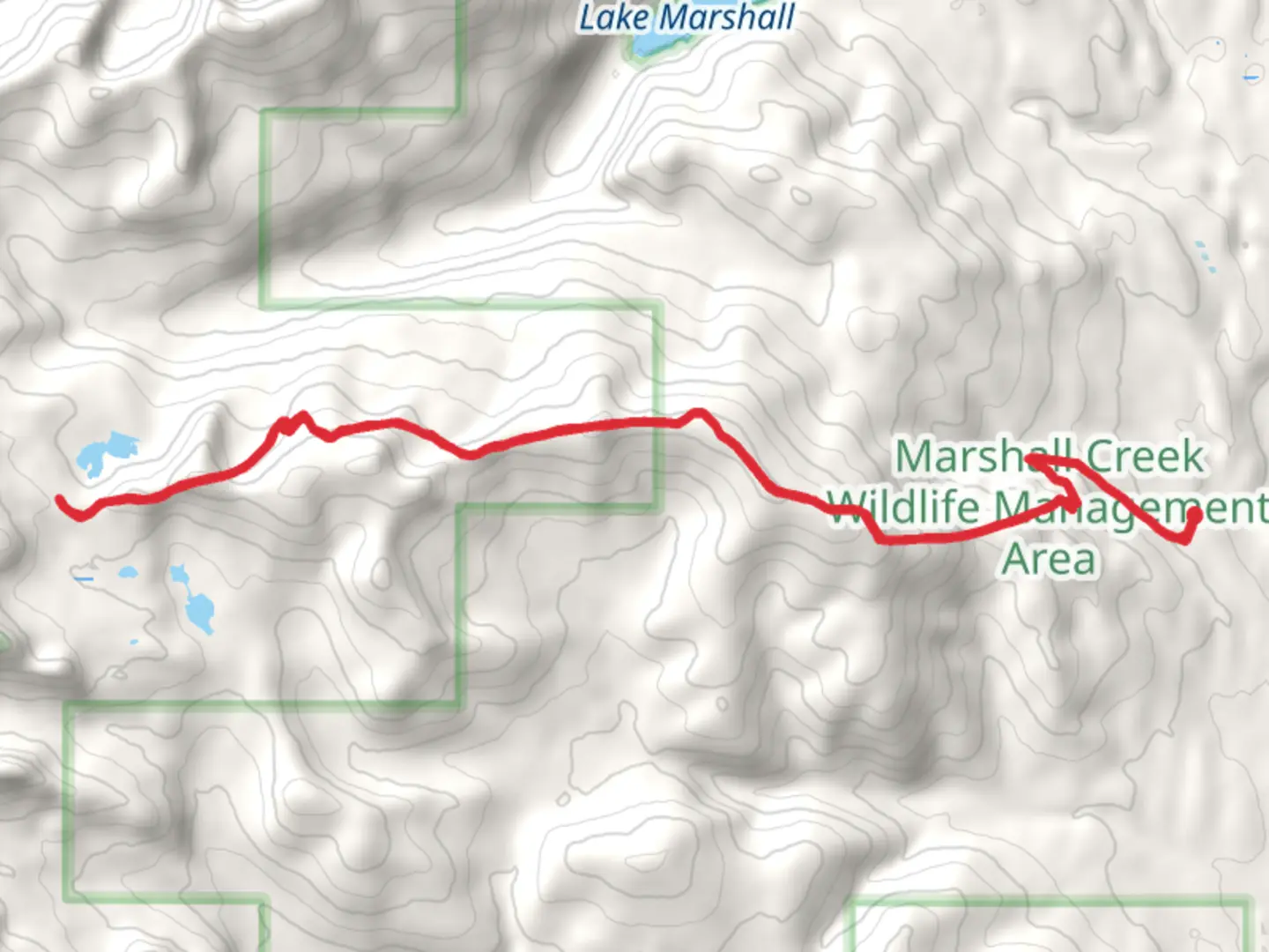 An image depicting the trail Mount Henry Trail and its surrounding area.