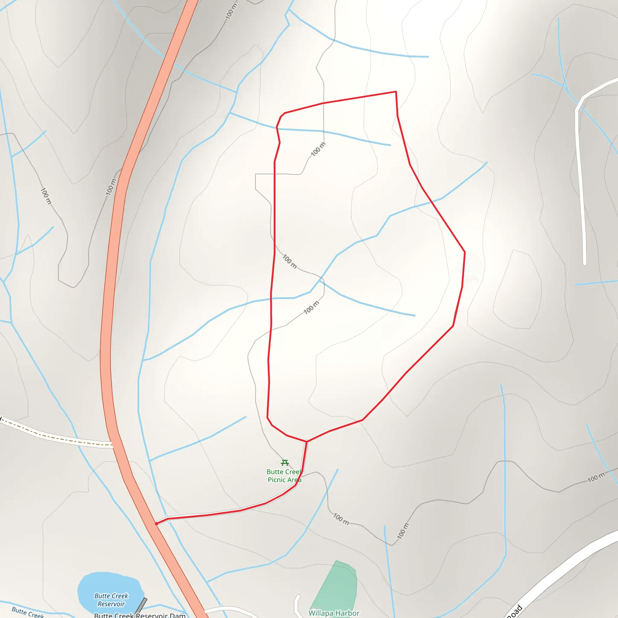Ocean Avenue Loop mobile static map