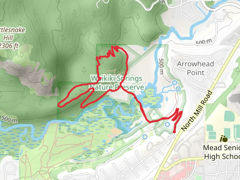 Waikiki Springs Nature Preserve Loop