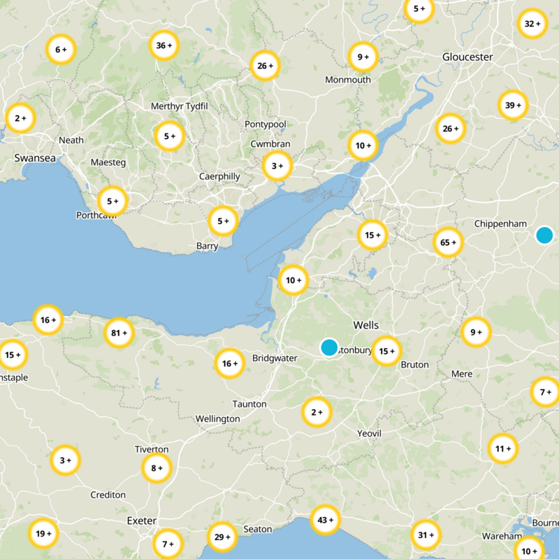 North Somerset Static Map